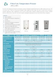 Ultra-Low Temperature Freezer (-10°C to -86°C) | Upright