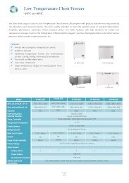 Low Temperature Chest Freezer (-10°C to -40°C)
