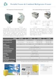 Portable Freezer & Combined Refrigerator-Freezer