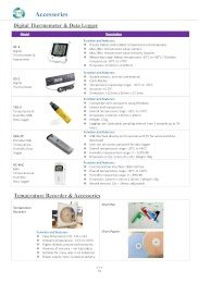 Digital Thermometer, Accessories