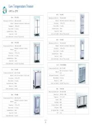 Low Temperature Freezer (-10°C to -25°C)